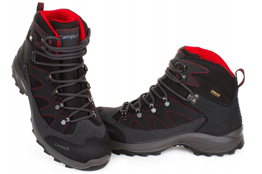 Męskie Wysokie Buty Trekkingowe Z Membraną Campus Rocker Fire 2 Rozmiar 38