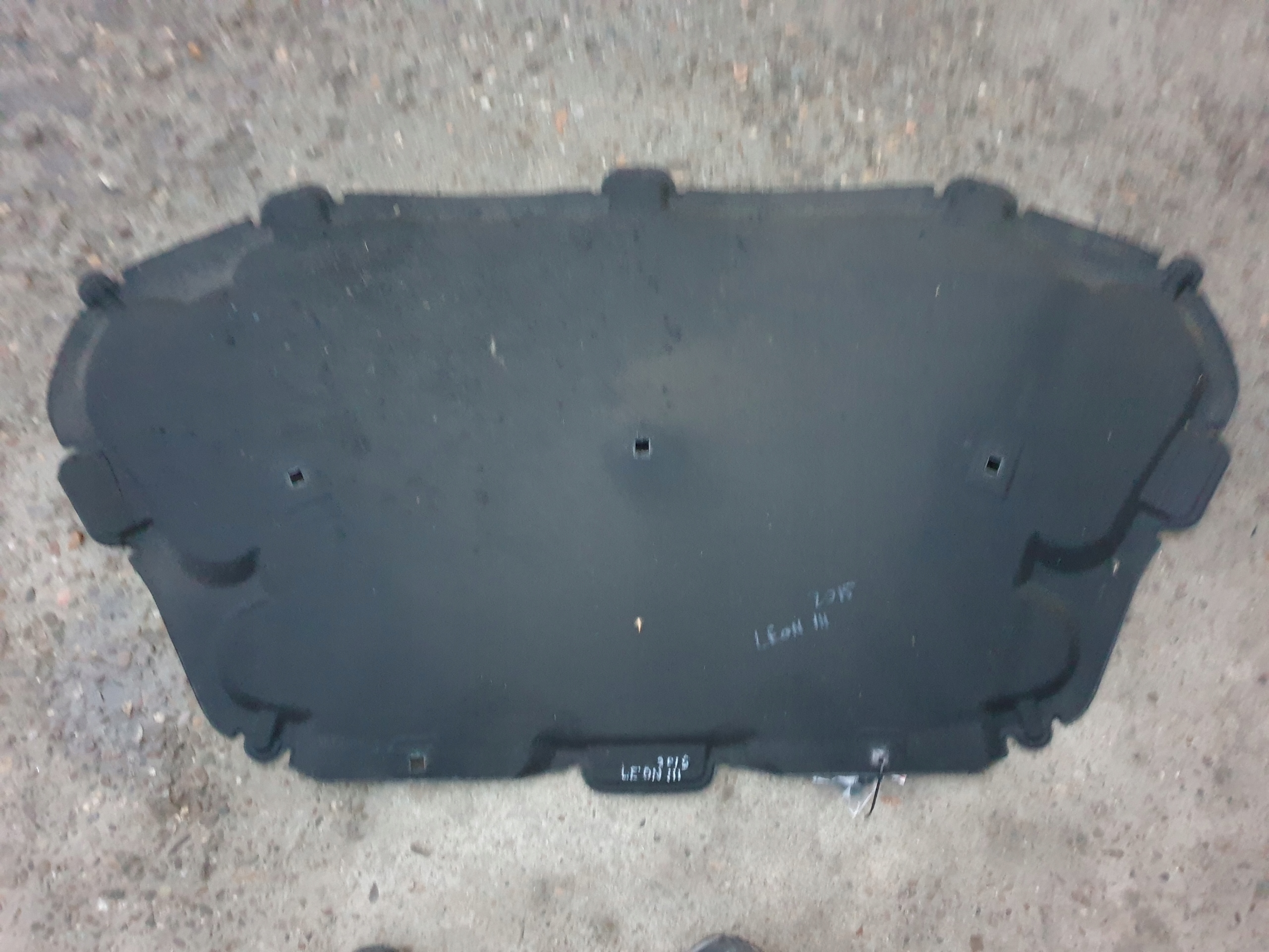 soundproofing bonnets PODBITKA SEAT LEON III 3 2013- 5F