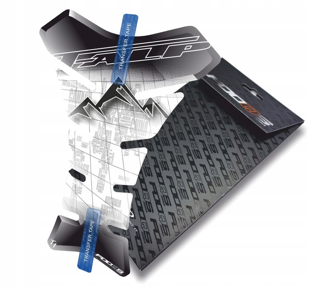 Tank-pad od firmy Fooqs pro Honda XL 600 650 V Transalp Bílý