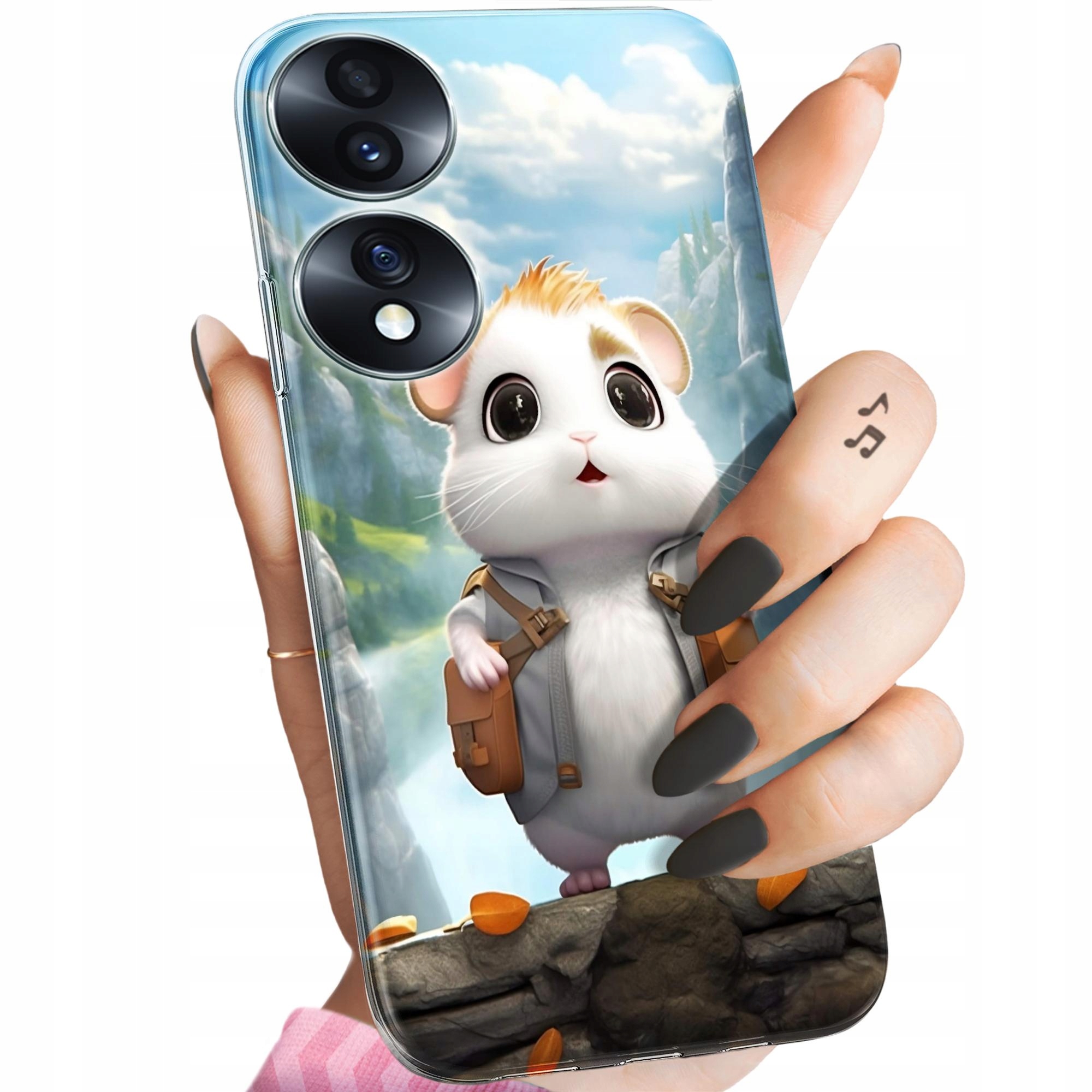 Etui Do Honor 70 Chomiki Szynszyle Myszowate Obudowa Pokrowiec Case