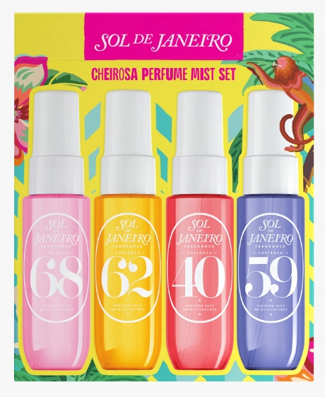 Mgiełka Perfumowany Spray Zestaw Zapachów Sol de Janeiro Miniaturka 4x30 ml