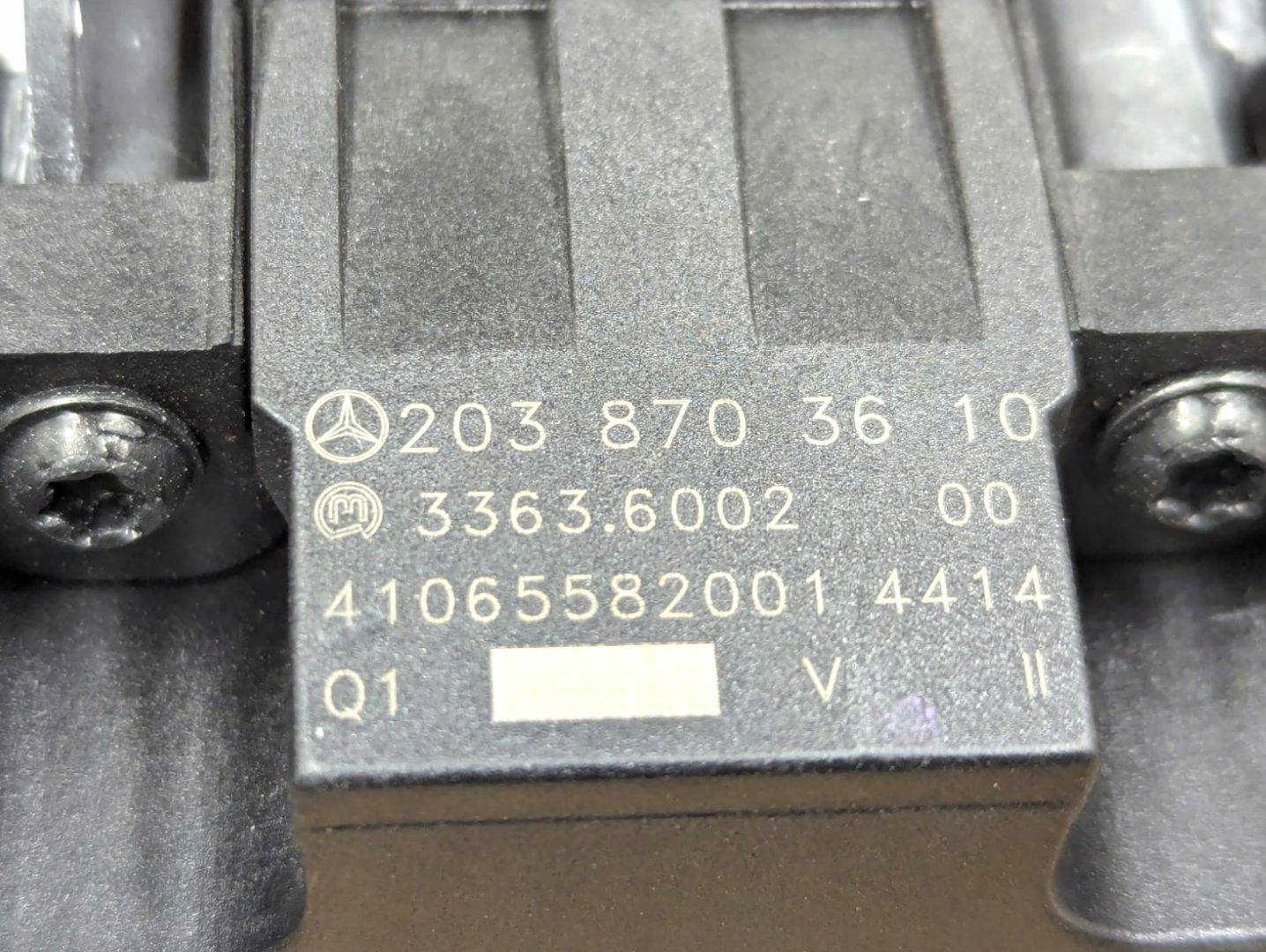 Panel switch Mercedes-Benz C-Class W203/S203/CL203 facelift 2005