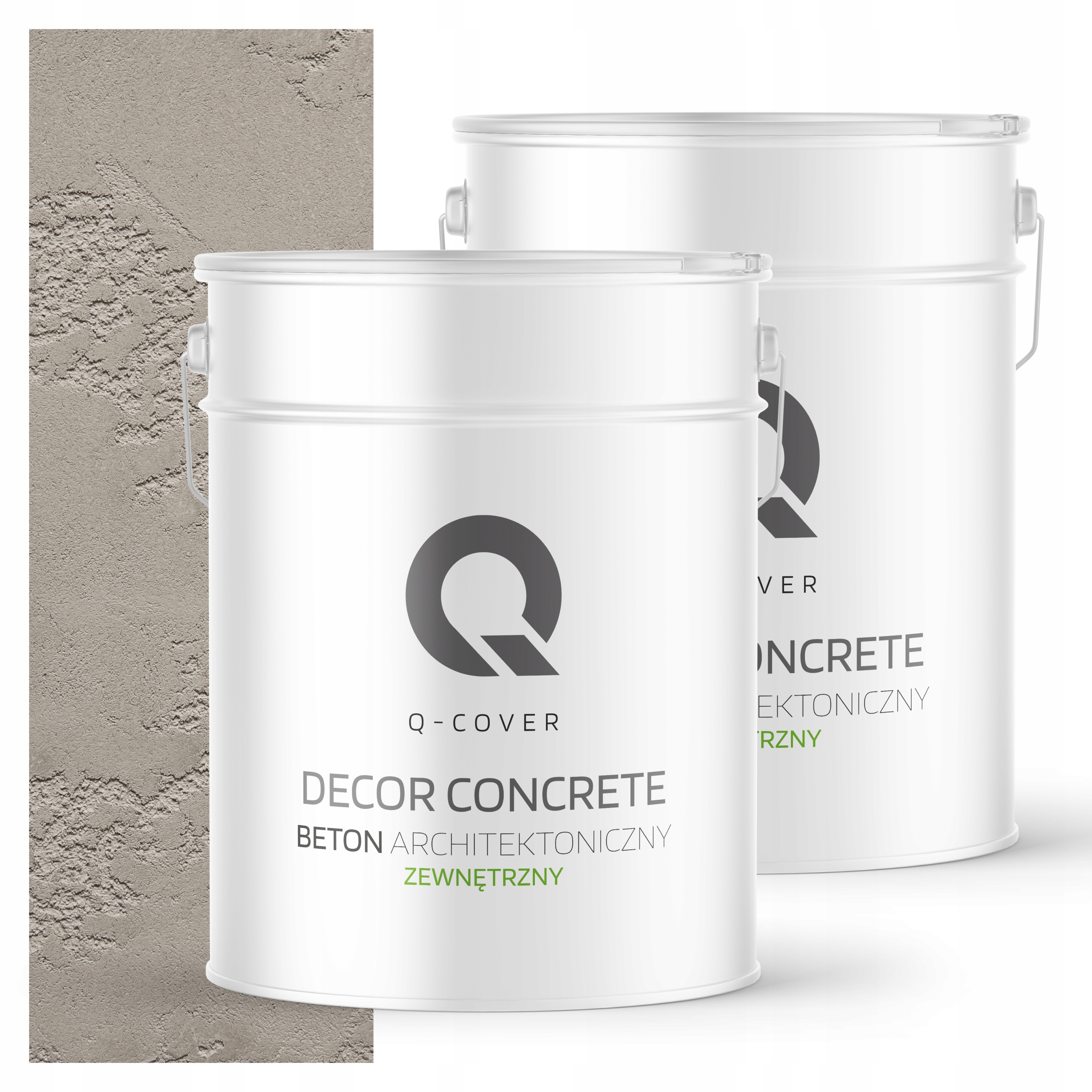 Architektonický venkovní beton 10 m2 15 kg Hotová hmota Šedá Světlá F264