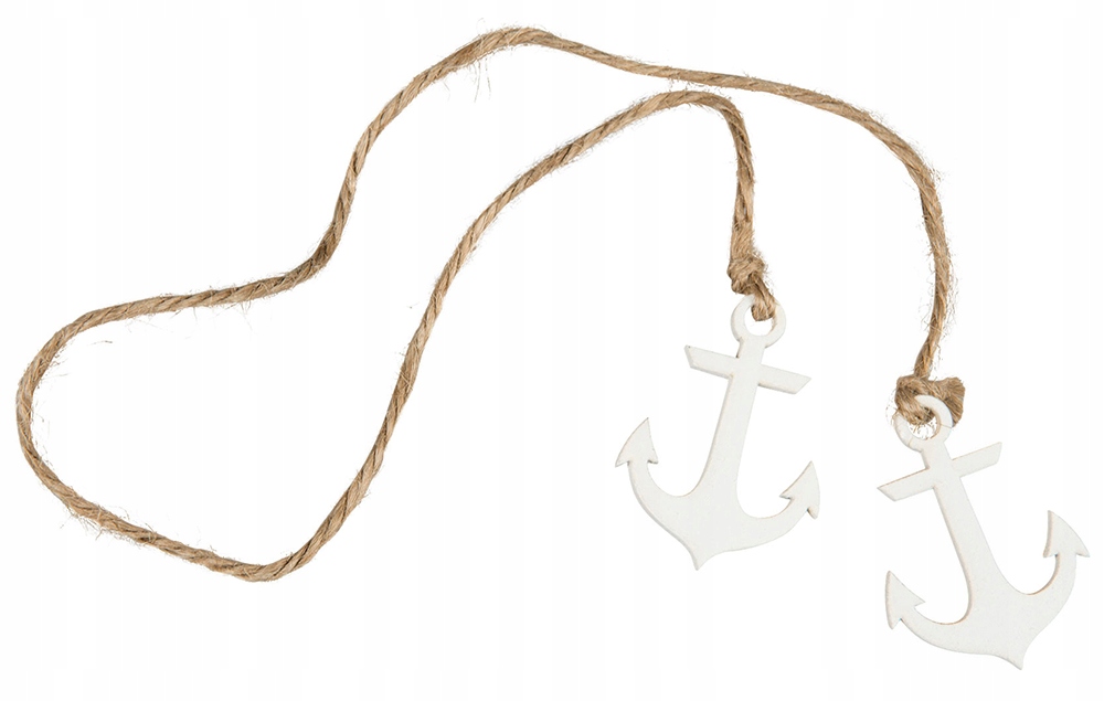 

Zawieszka na choinkę Kotwica biała