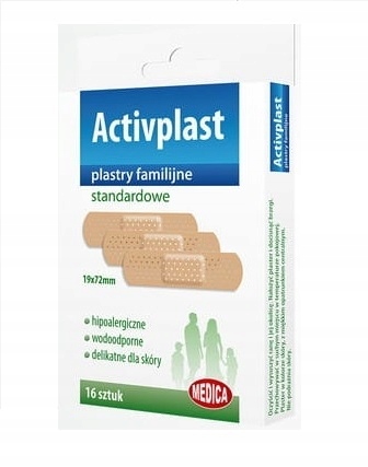 

Plastry wodoodporne standardowe 16szt