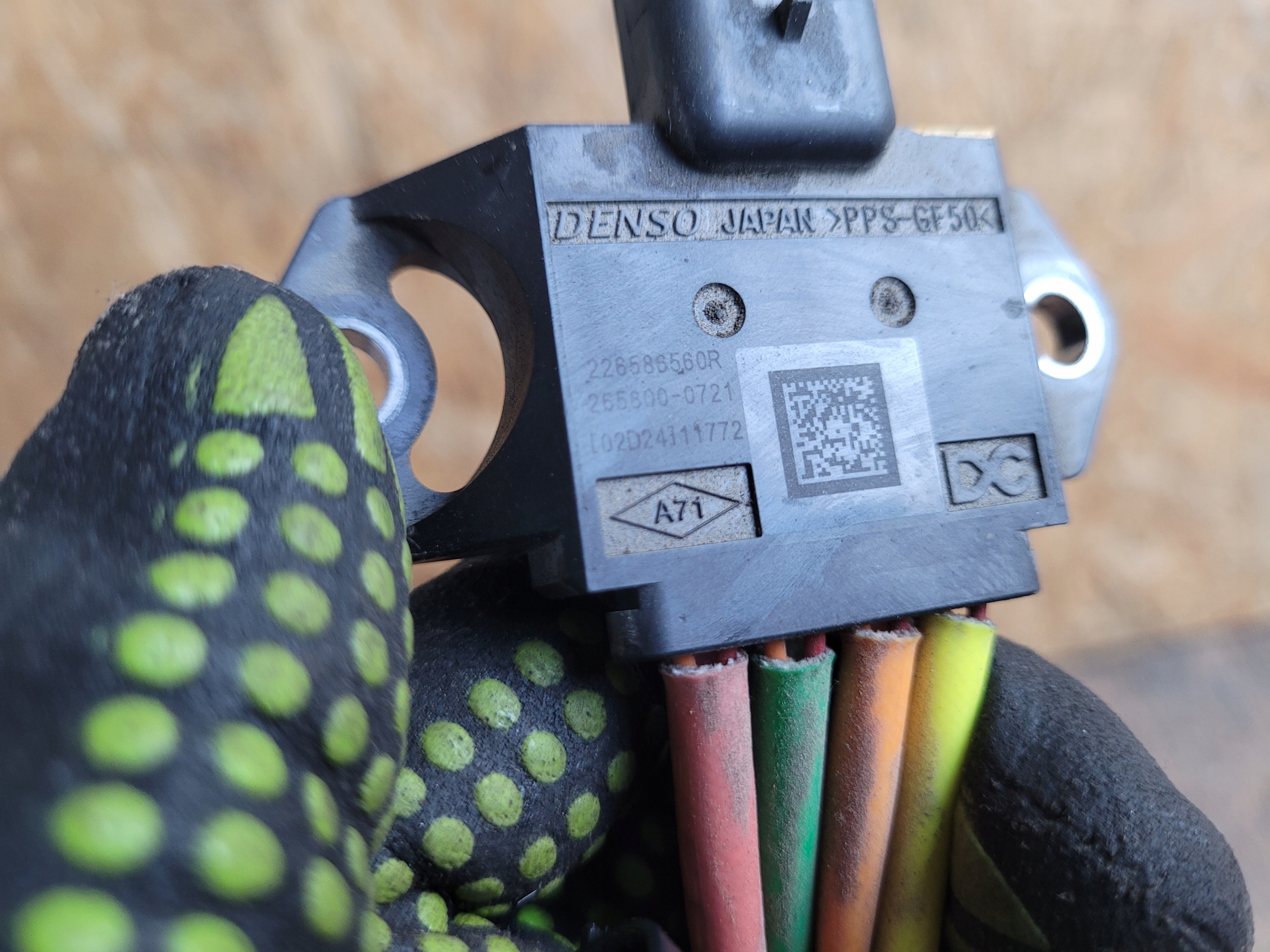 Sensor TEMPERATURY Gase RENAULT CLIO V 1.5BLUDCI