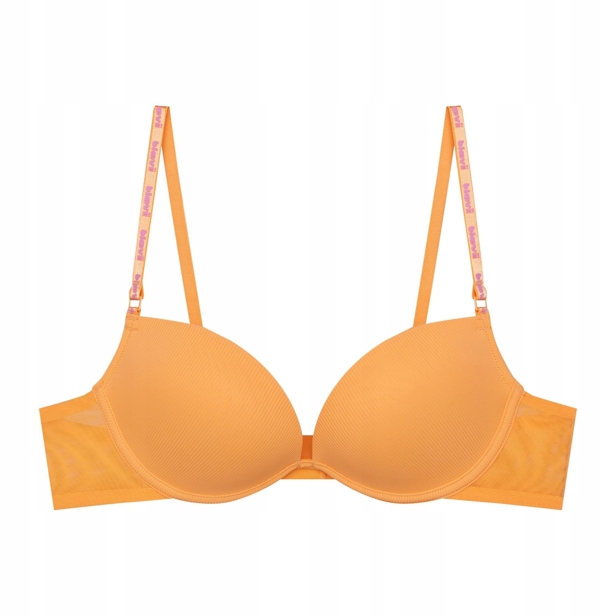 Push-up podprsenka Saoui Bloovii oranžová 75A