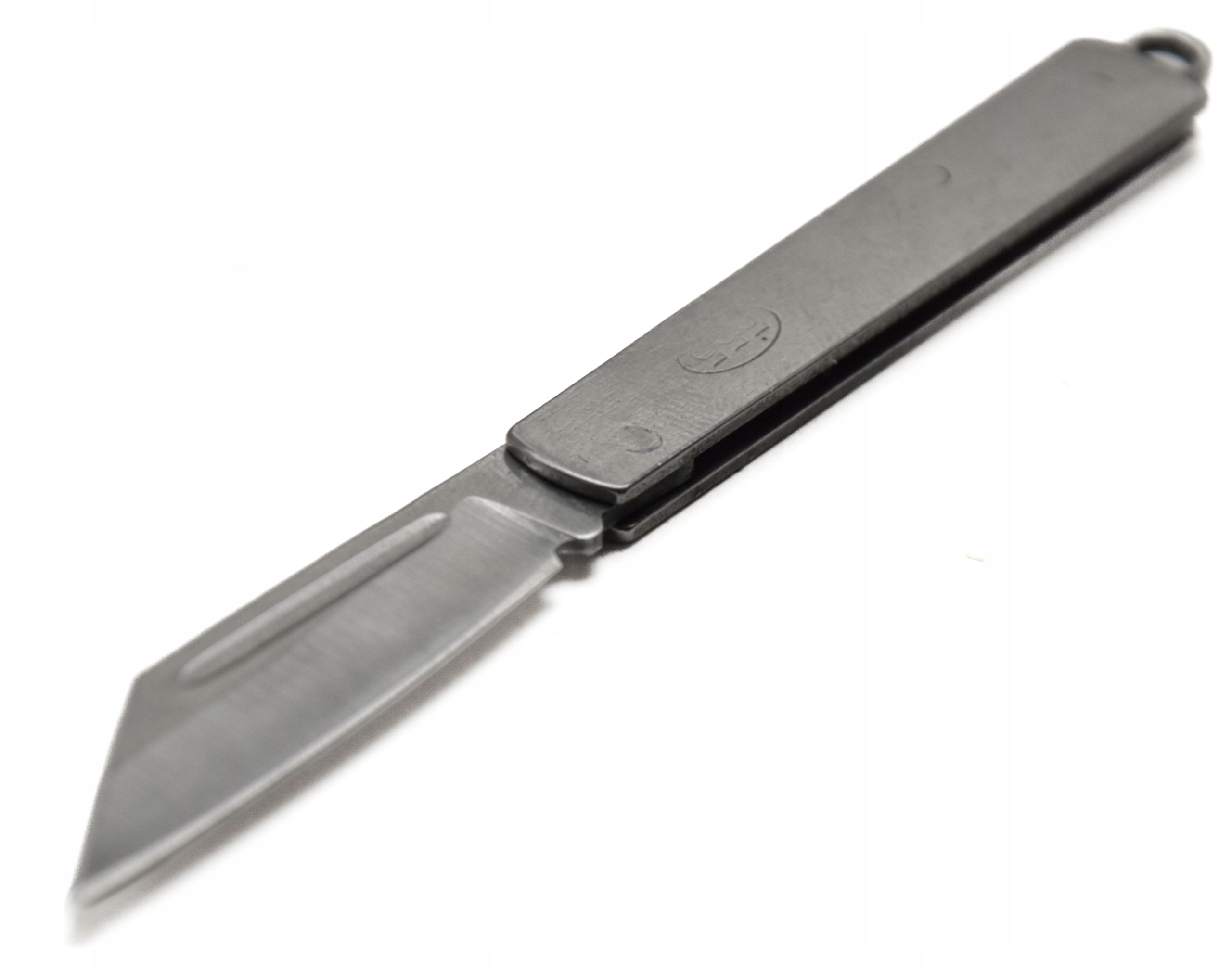 PŁASKI NÓŻ MINI BRELOK MAŁY NOŻYK SKŁADANY METAL Marka bez marki