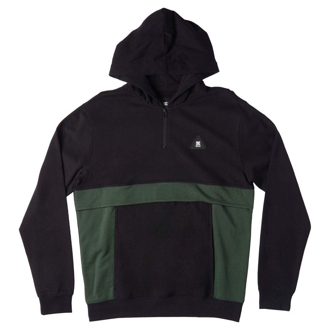 Mikina s klokaní kapsou DC Optics Zip Hoody černá M