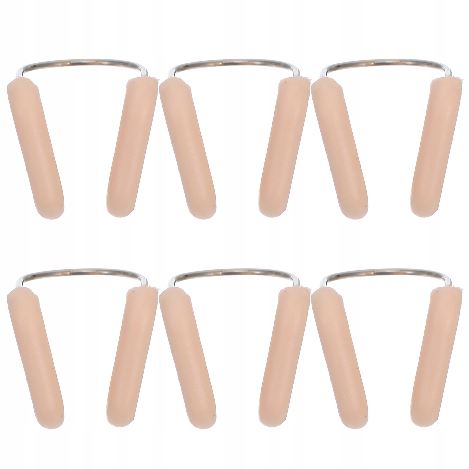 6Pcs Smooth Silicone Nose Protect Clips for Pool and Diving