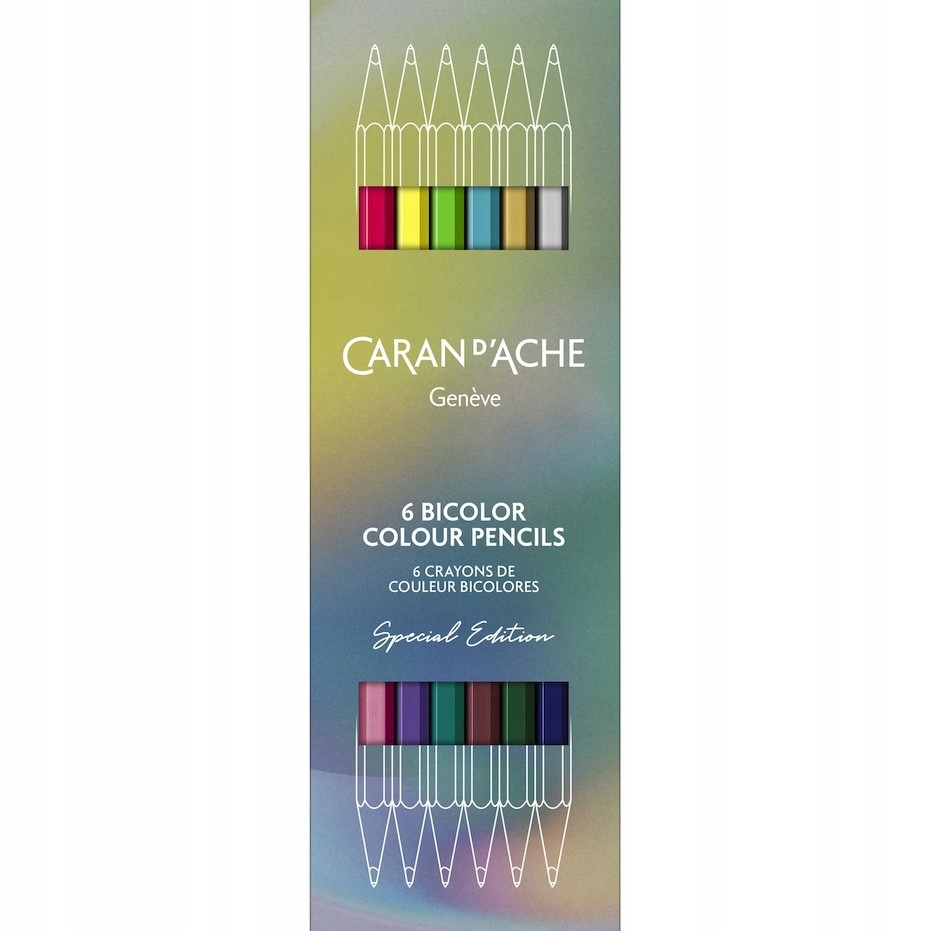 Sada pastelek Prismalo Bicolor Limited Edition Caran d'Ache 6 ks