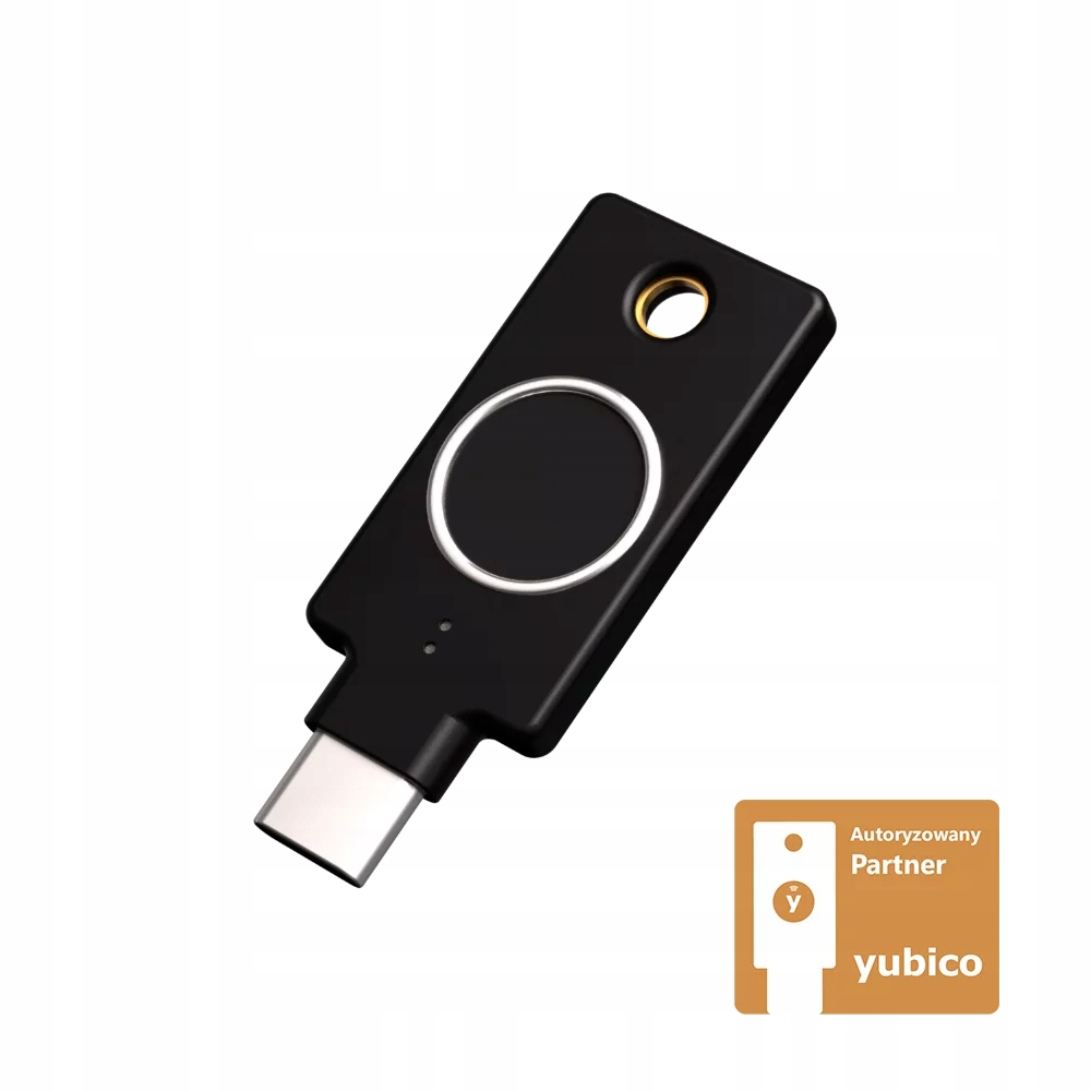 Klucz bezpieczeństwa Yubico Yubikey Bio Usb-c czarny
