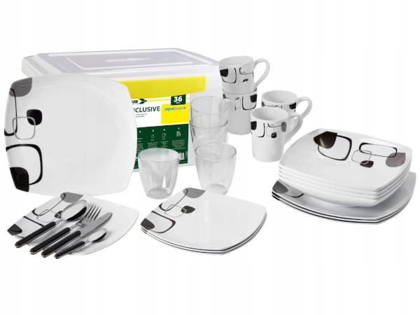 Zestaw obiadowy All Inclusive Enigma Brunner 36szt