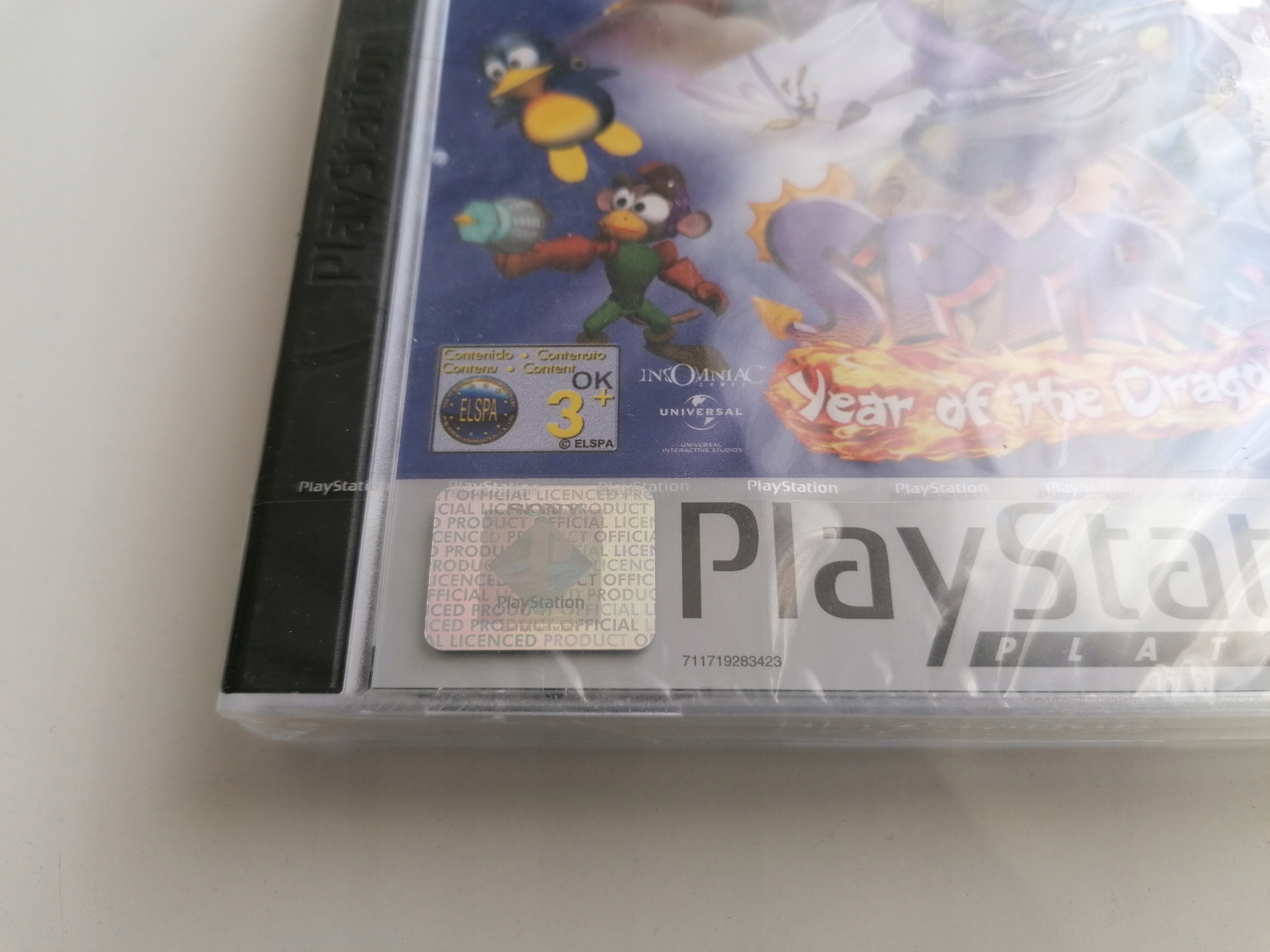 SPYRO YEAR OF THE DRAGON PS1 PSX NOWA FOLIA EAN (GTIN) 711719283423
