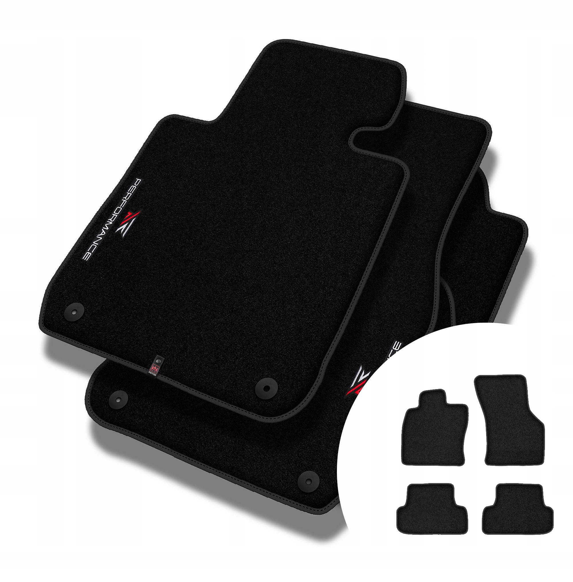 Velúrové koberčeky Performance Premium pre Audi A3 8V 2013-2020