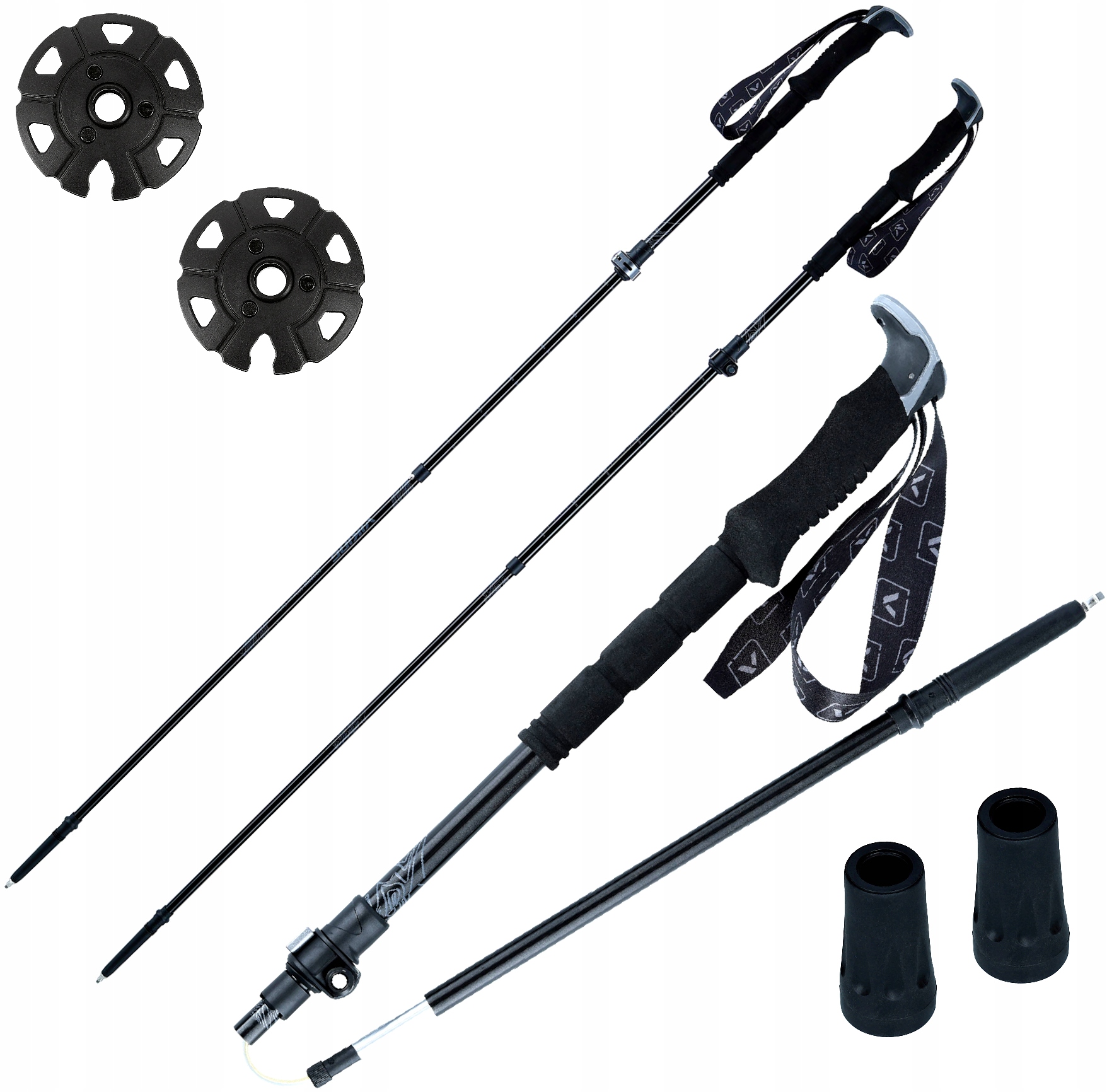 Lyžařské trekové hole Viking Droppin SBSeries 115-140 Cm