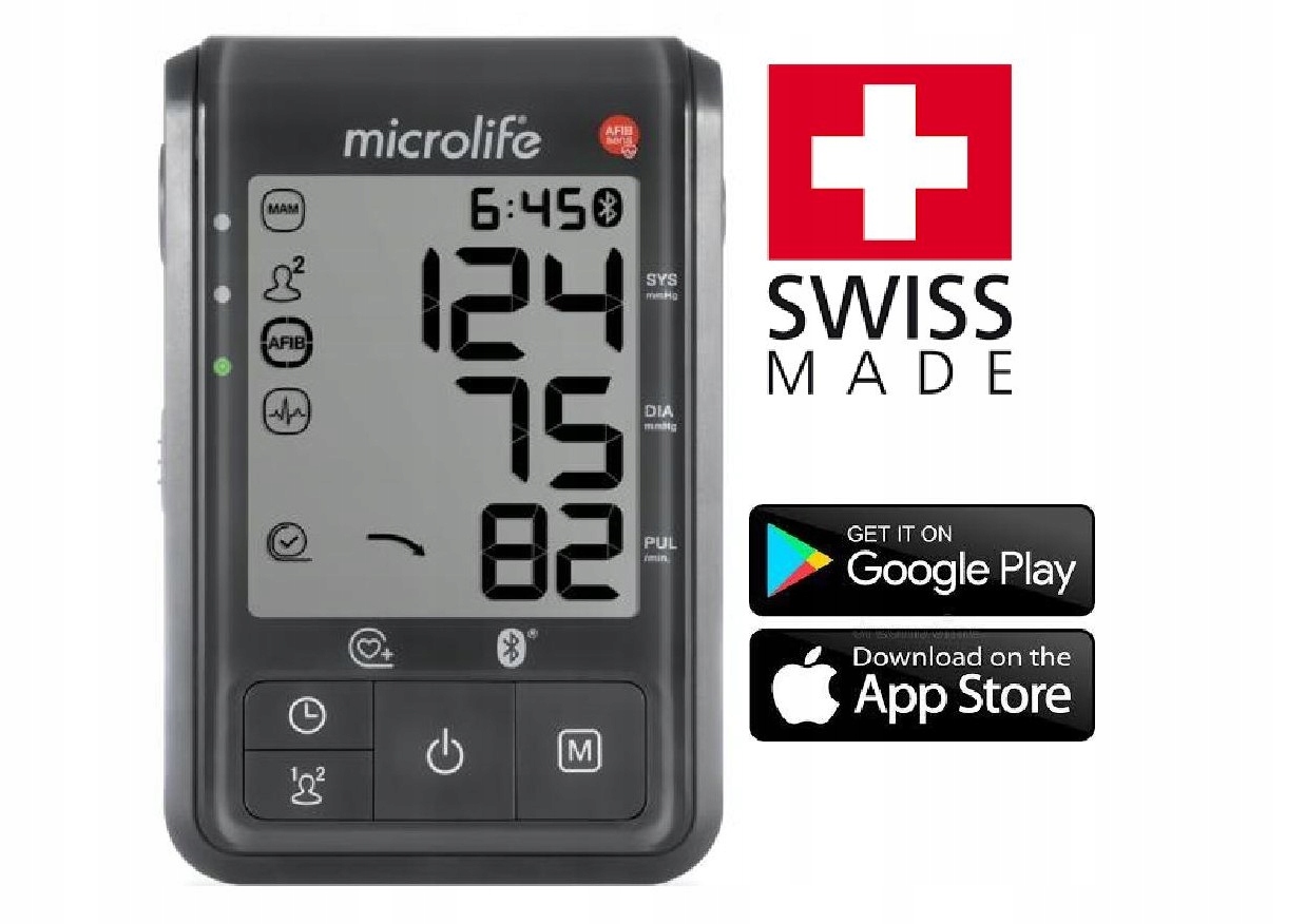 

Zestaw Ciśnieniomierz Microlife Bp B6 Connect Afib
