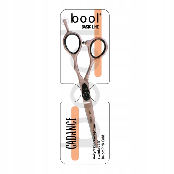 Bool Cadance nozyczki fryzjerskie 5,5 różowe złoto