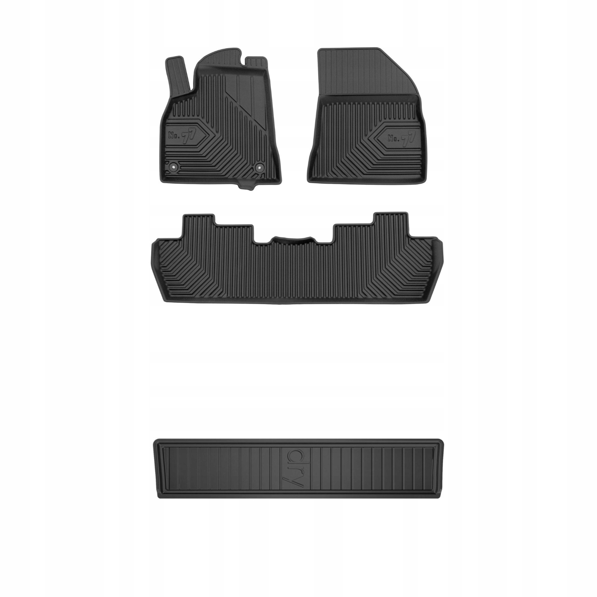 Sada gumových kobercov a rohoží pre Peugeot 5008 I