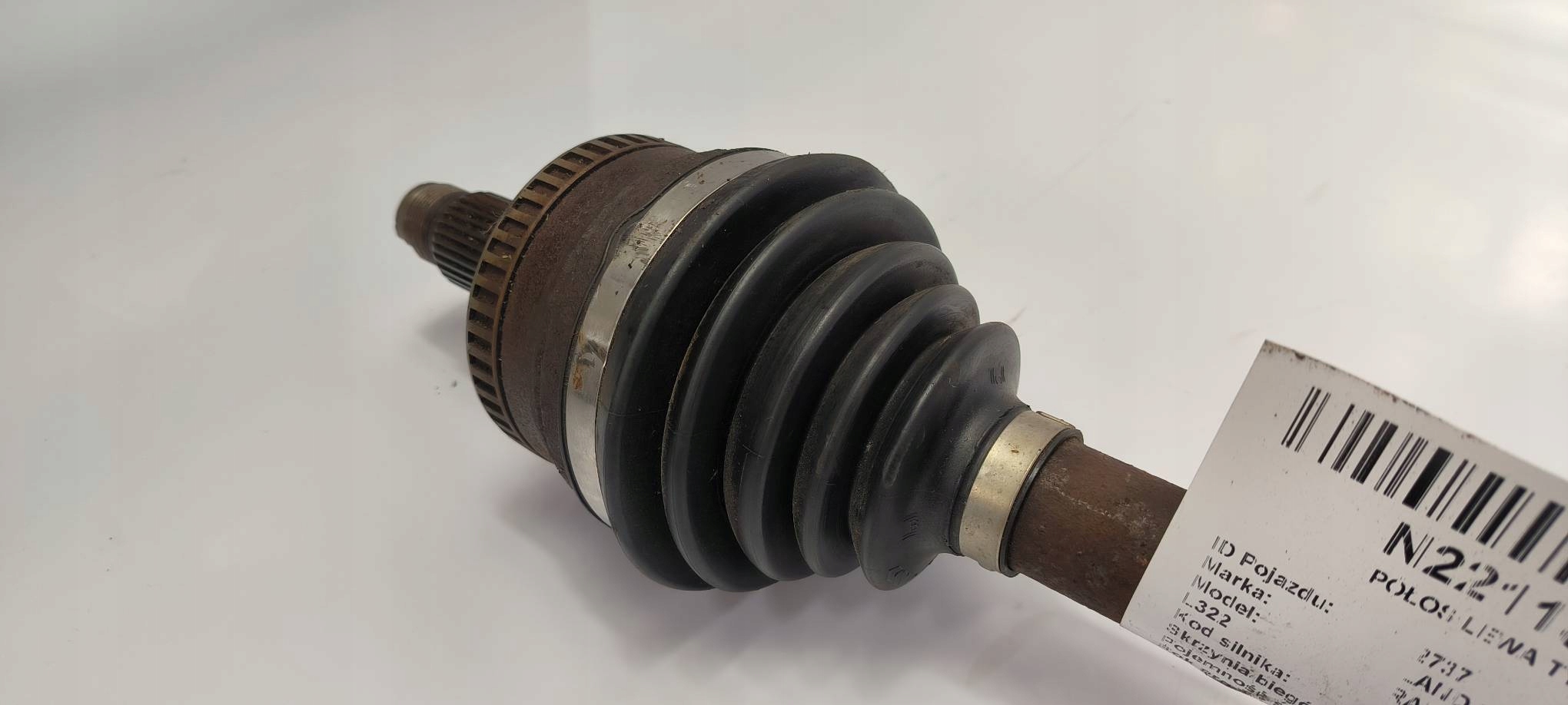 semi-axis left rear part LAND ROVER RANGE ROVER VOGUE L322
