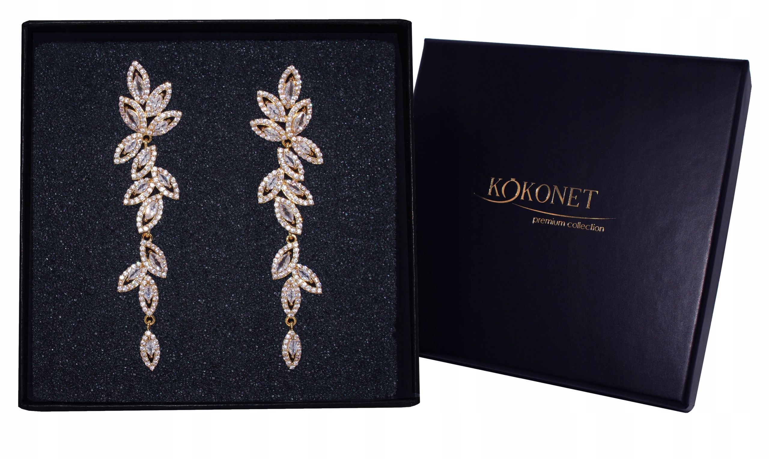 Zlacované boho náušnice okouzlující svatební boho dárek