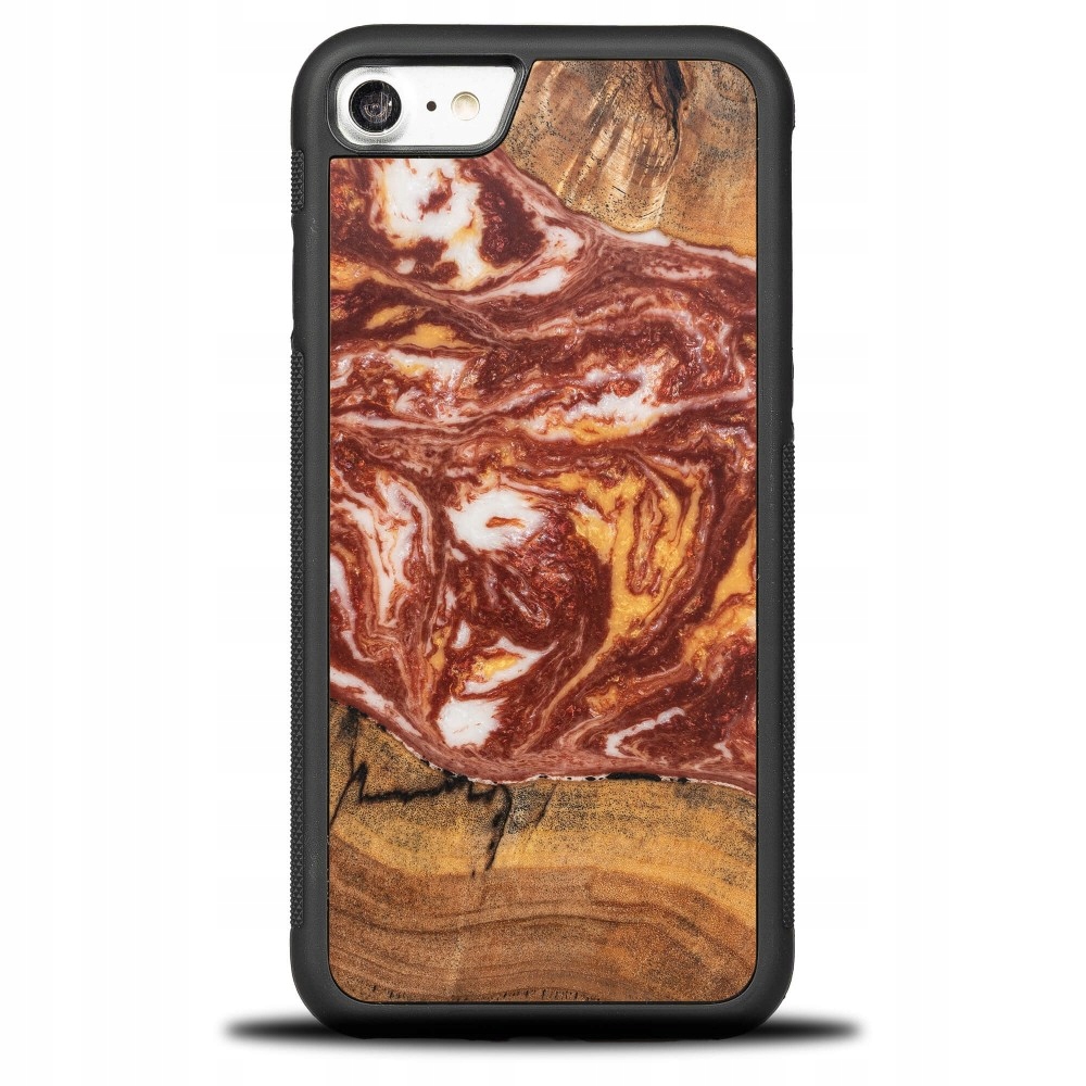 Pouzdro Bewood Unique pro iPhone 7/8 Se 2020 2022 Planets Mars