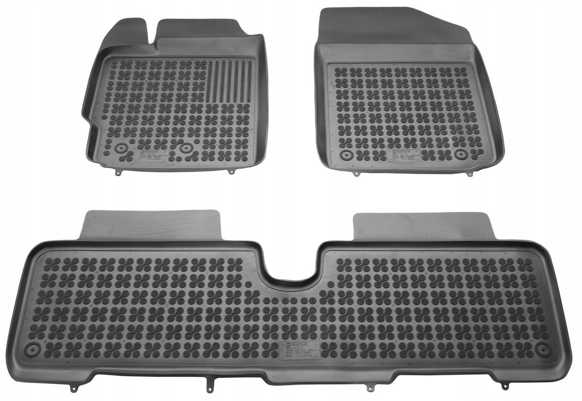 Gumové autokoberce Toyota Yaris II, 2005-2011