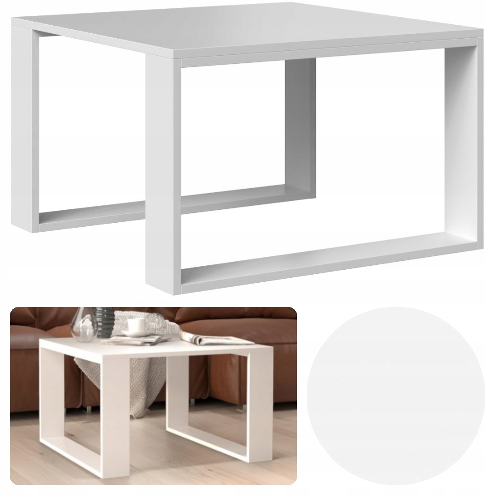 

Stolik Kawowy Ława Salon Loft Modern Mini Biel