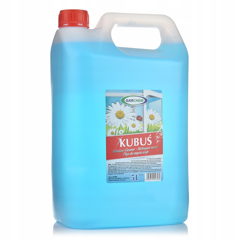 

Duży płyn do szyb Kubuś 5L do okien szkła
