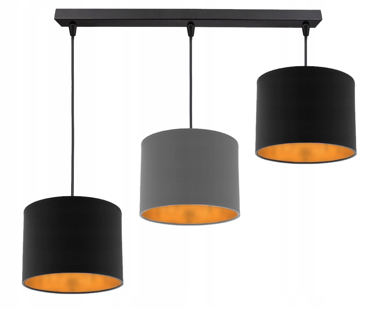 LAMPA WISZĄCA SUFITOWA ŻYRANDOL ABAŻUR MIRROR LED Kod producenta MIRROR 3 LISTWA KABEL