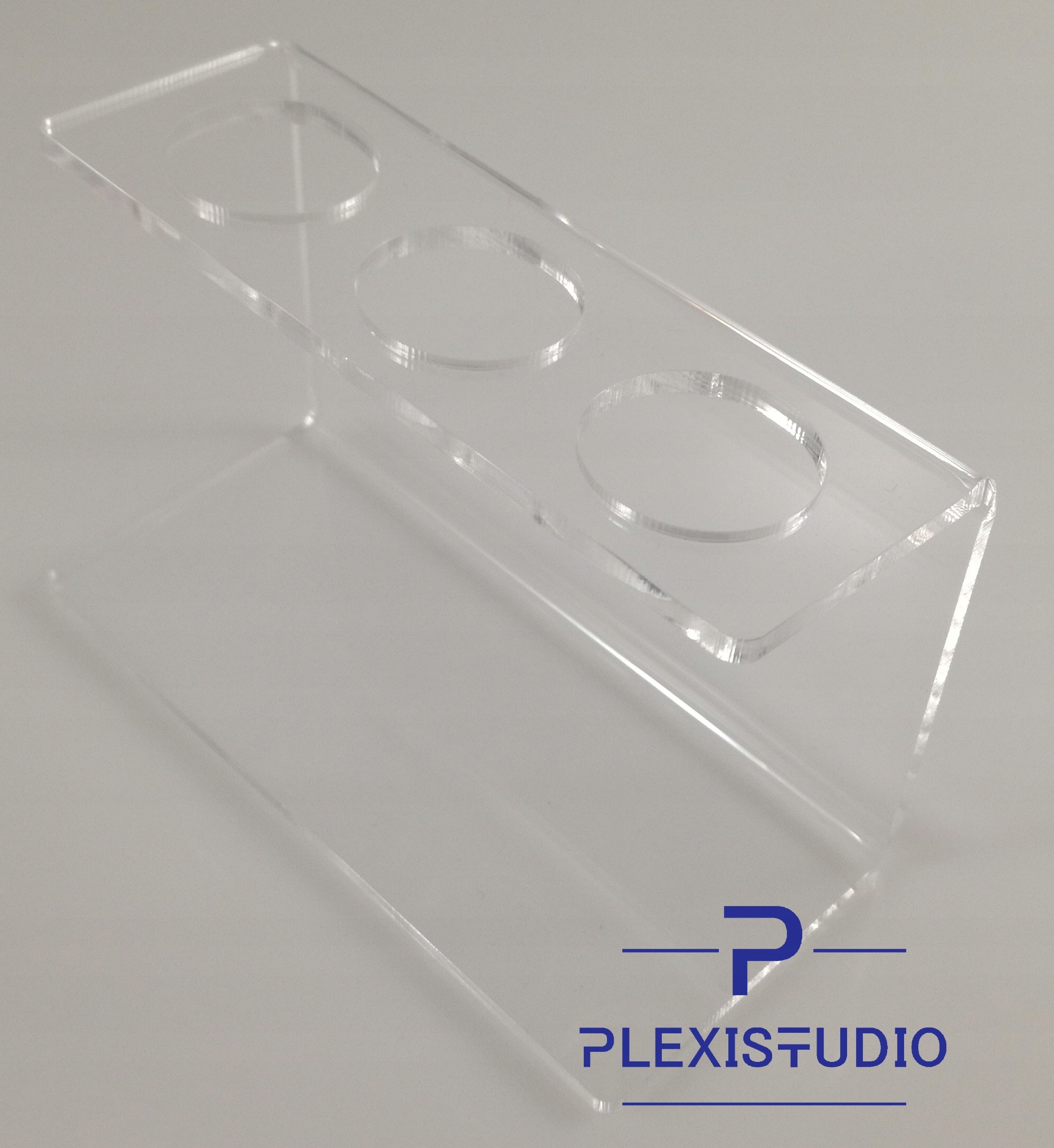 STOJAK PODAJNIK PODSTAWKA NA 3 LODY PLEXI-3 SZTUKI Marka inny