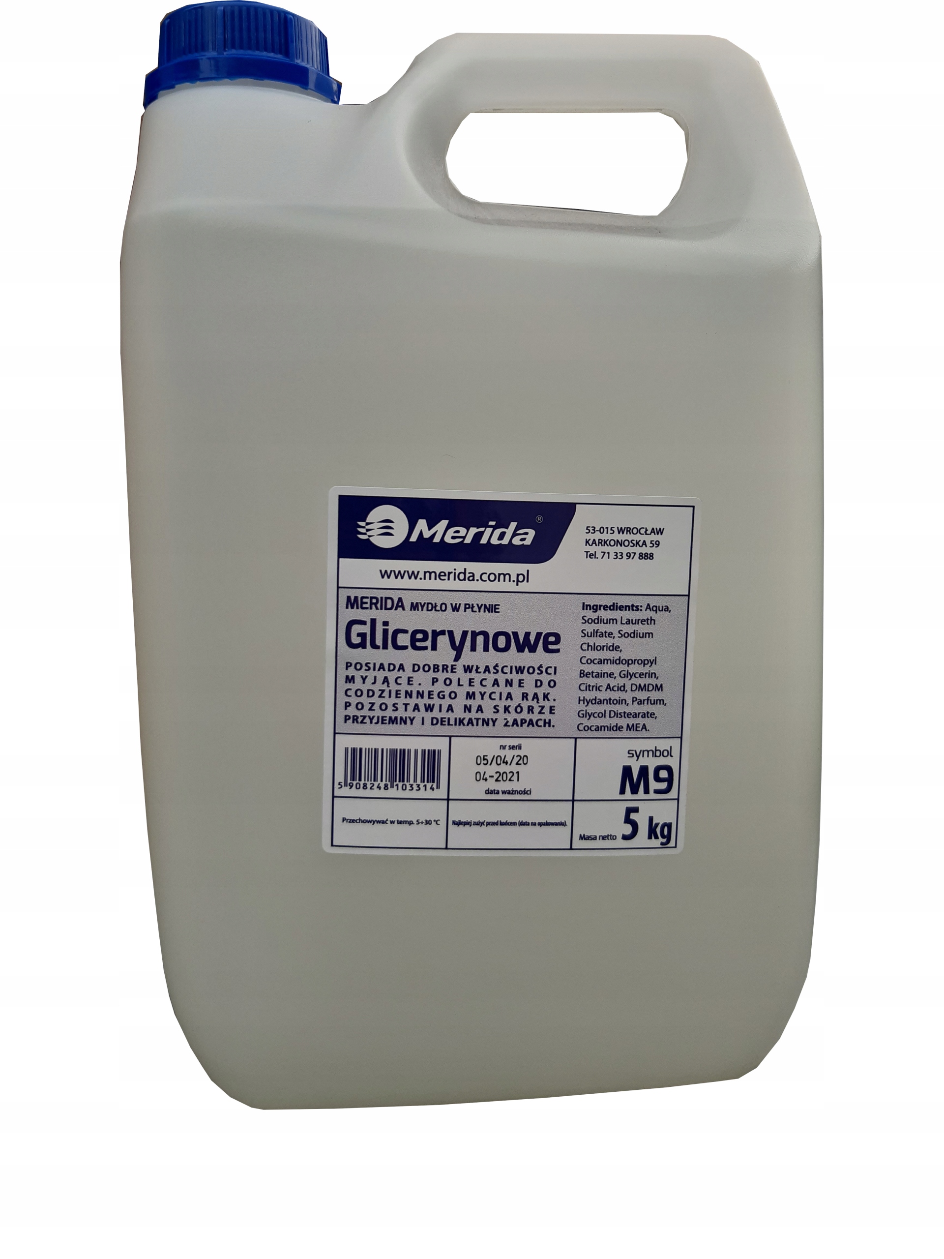 

Merida M9 Mydło W Płynie 5L Glicerynowe 5 Kg