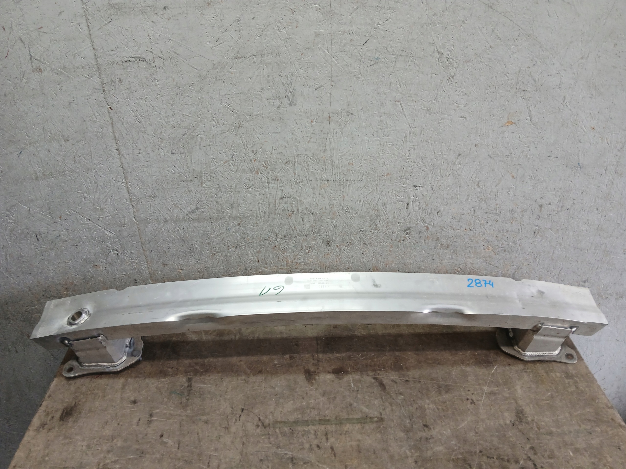 bumper support rear part AUDI A6 C8 4K 4K080730905S