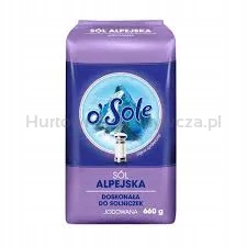 O'Sole Alpská sůl jodovaná 660 g