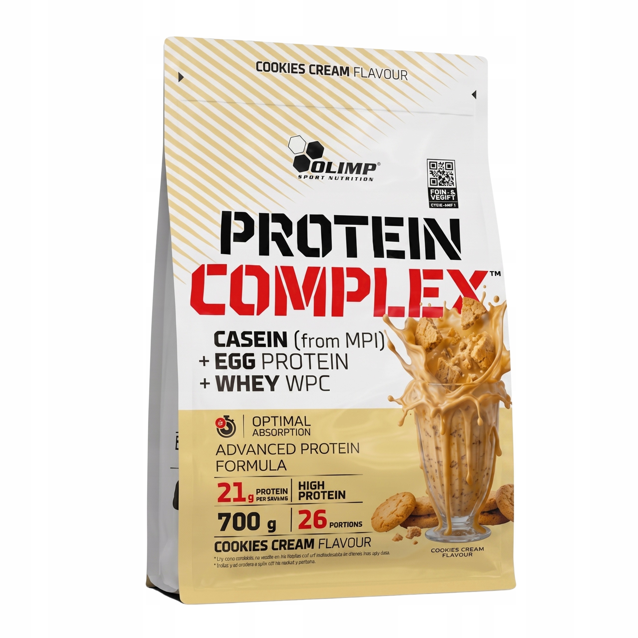 Proteinový komplex 700 g Bílkoviny Whey Wpc Mpi Protein Sušenka Olimp