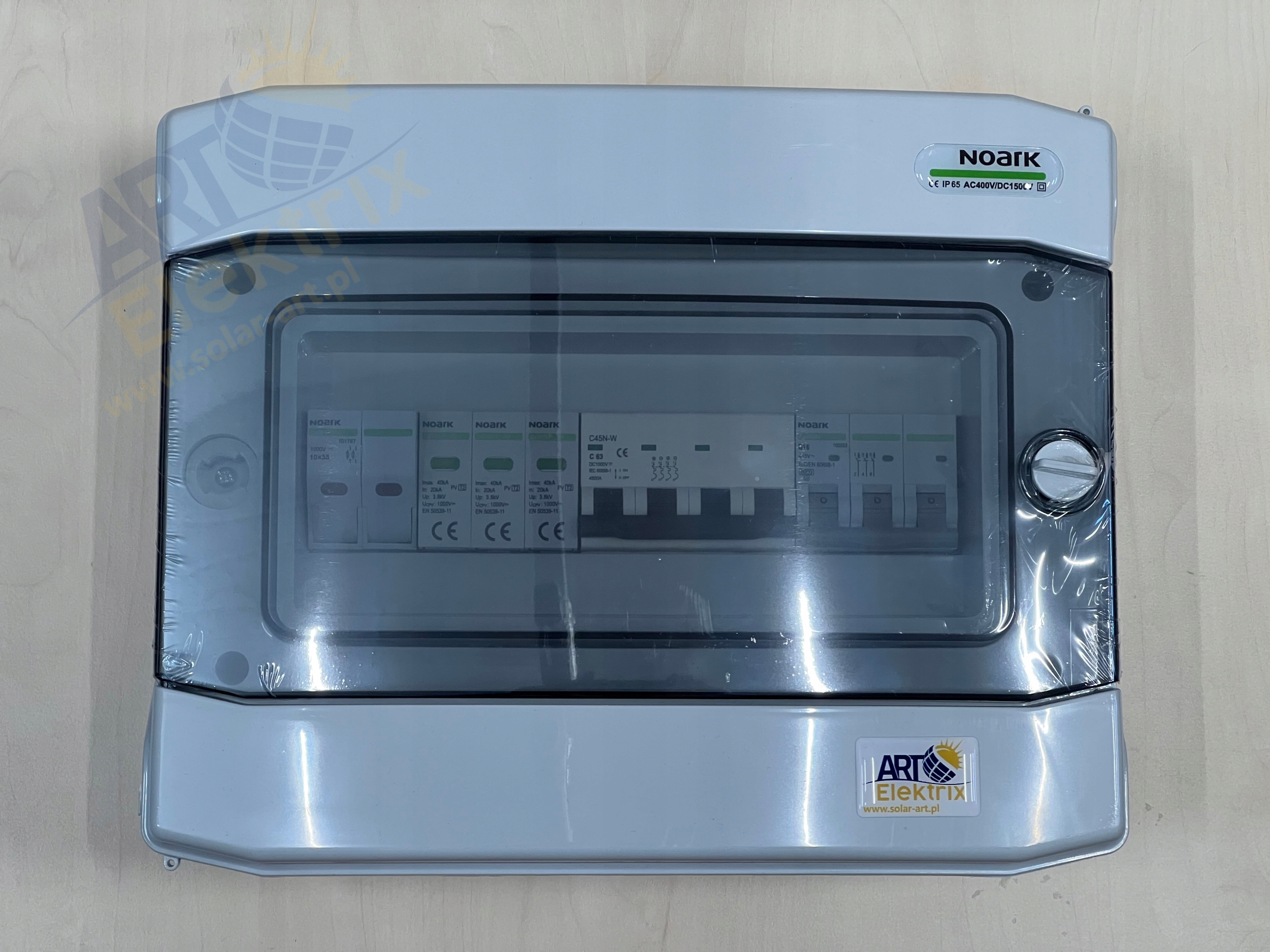 Rozvaděč Pv 1000V Dc/ac 1 String Fotovoltaika