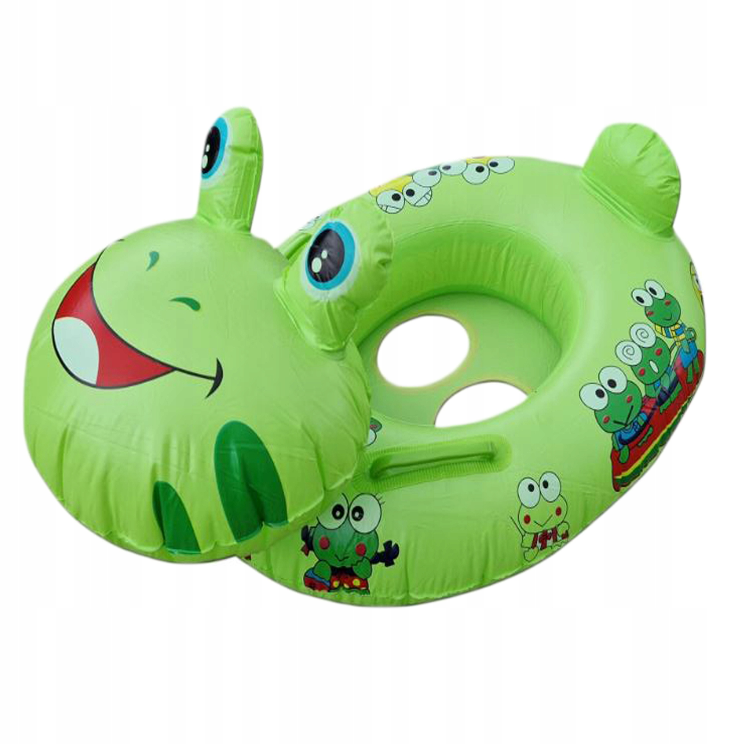 KÓŁKO DO PŁYWANIA NIEMOWLĘTA Z SIEDZISKIEM ŻABA KOŁO PONTON Długość (cm) 60