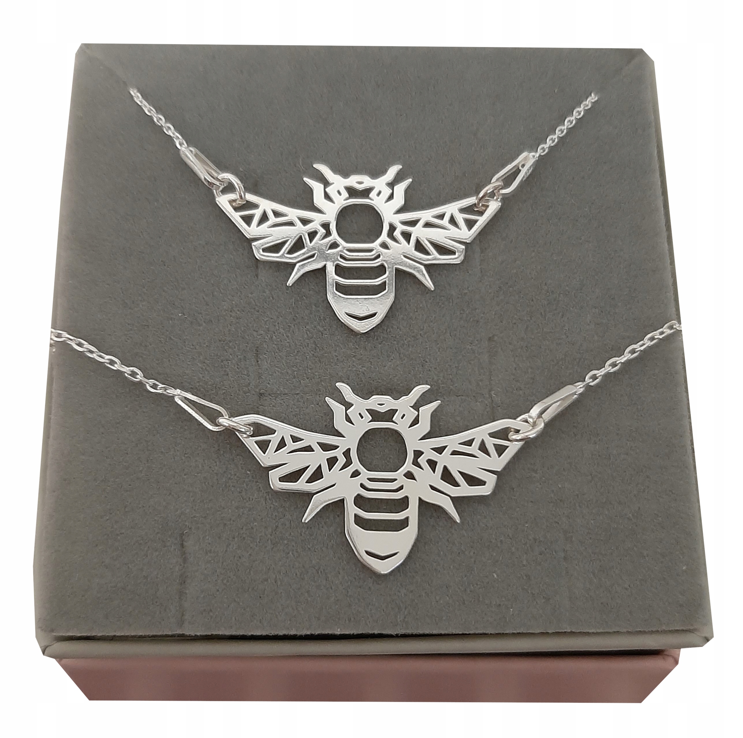 Komplet včelka Origami Celebrita stříbro 925