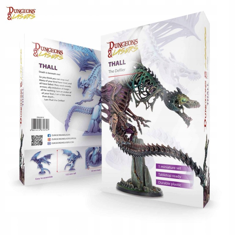 Dungeons & Lasers Thall The Defiler figurka do gry
