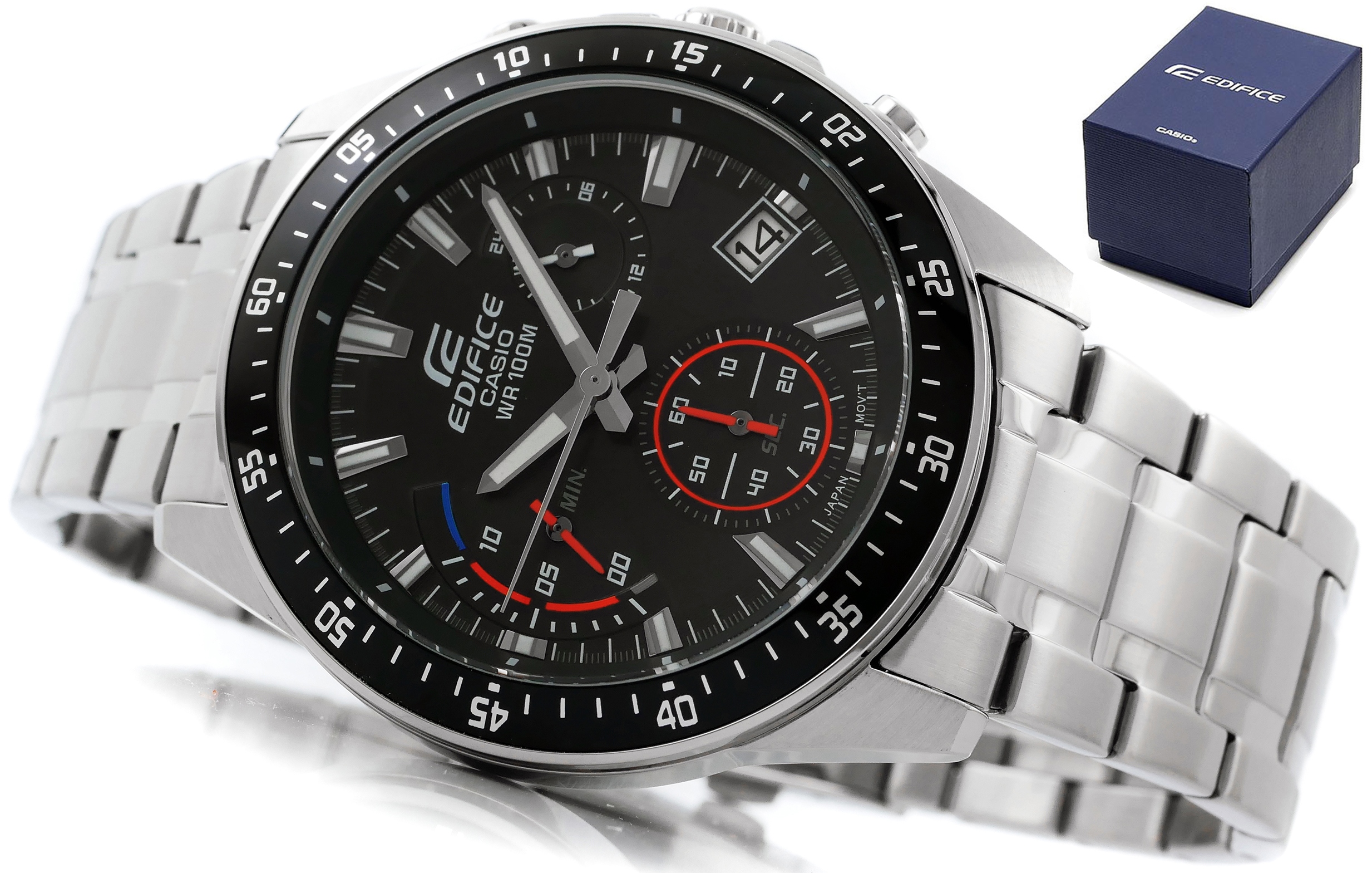 Pánské Hodinky Casio Edifice EFV-540D-1AVUEF Krabička