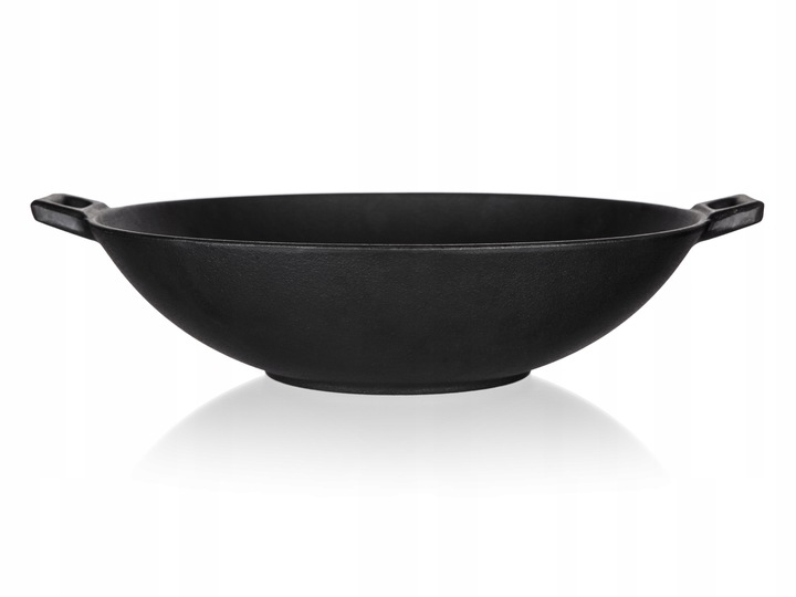 

Patelnia Żeliwna Wok czarna Banquet 36,5 cm