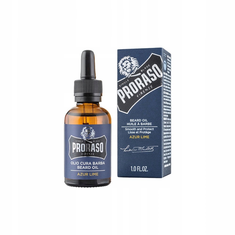 PRORASO Olejek do brody Azur Lime 30Ml