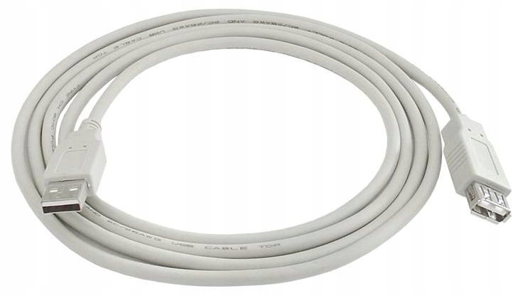 Przedłużacz USB Lamex LX8382J 5M szary 5 m