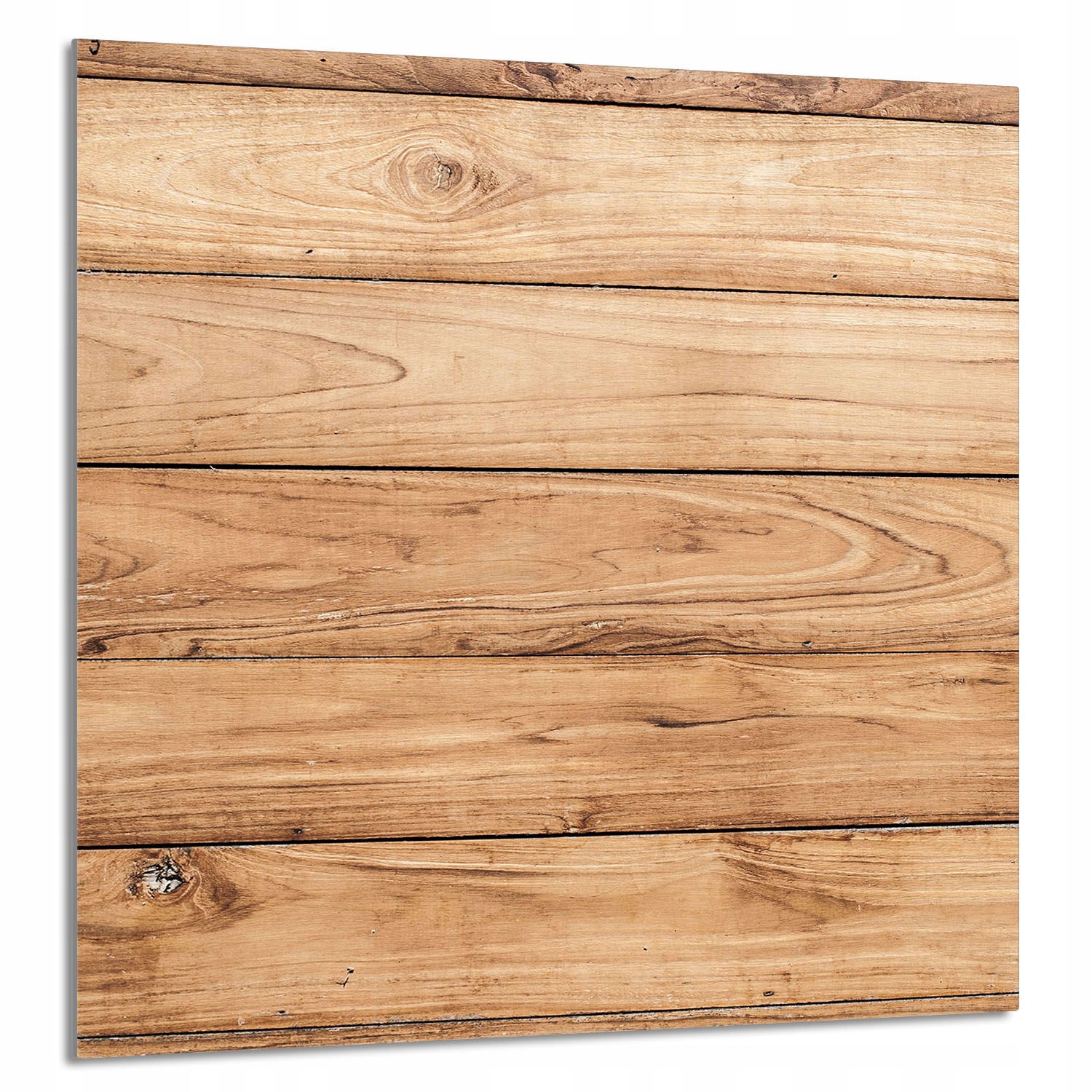 Skleněný Panel Do Kuchyně 60x65 Dřevo Tvrzené Sklo