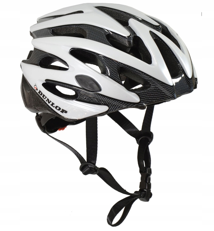 Dunlop Kask rowerowy Mtb regulowany, lekki, wentylowany 58-61cm szary