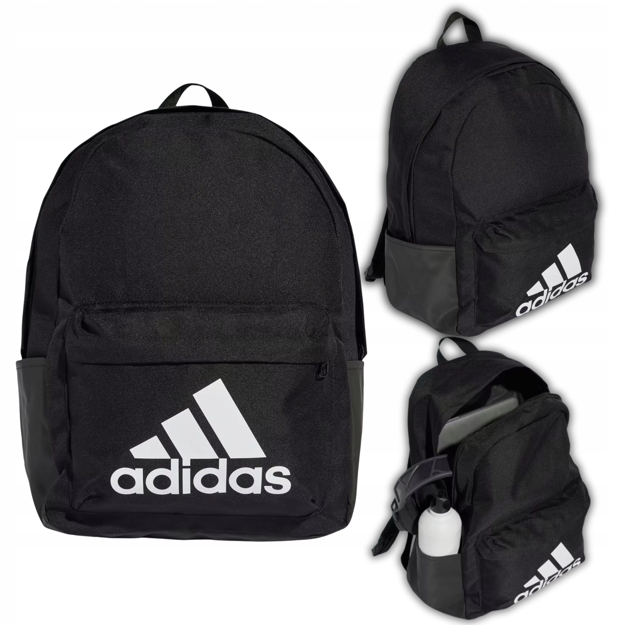 Batoh Adidas do školy do posilovny Backpack Černý Unisex 27.5L