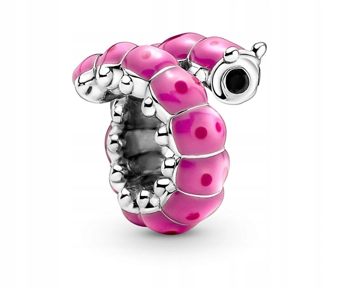 Charms Pandora s roztomilou stočenou housenkou 790762C01