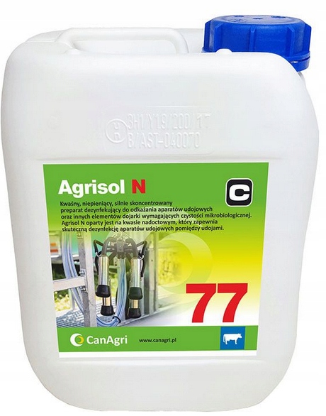 

Agrisol N77 Środek Dezynfekcji Kwas Nadoctowy 24KG