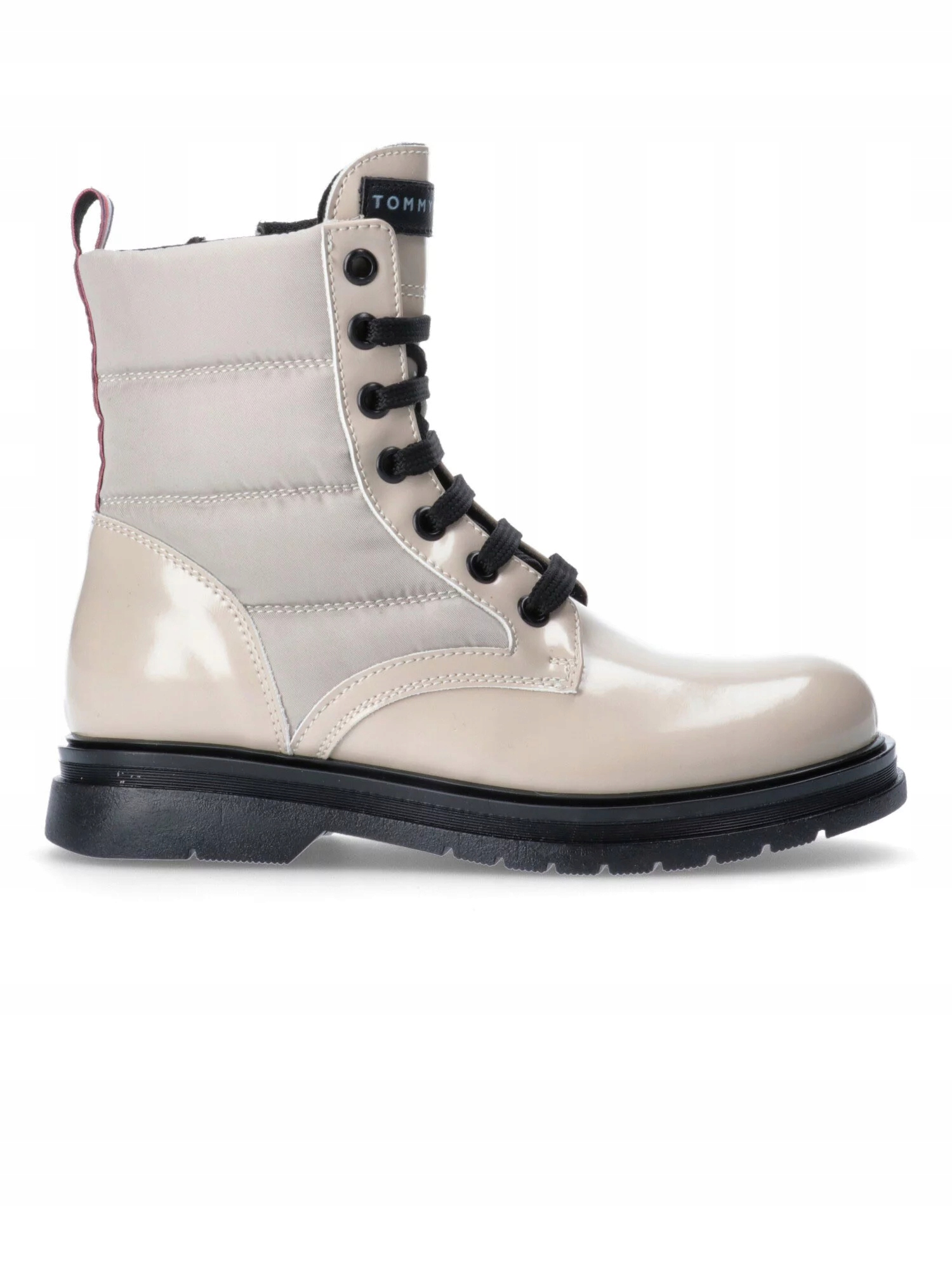 Boty Tommy Hilfiger Lace-Up Bootie Beige vel. 35