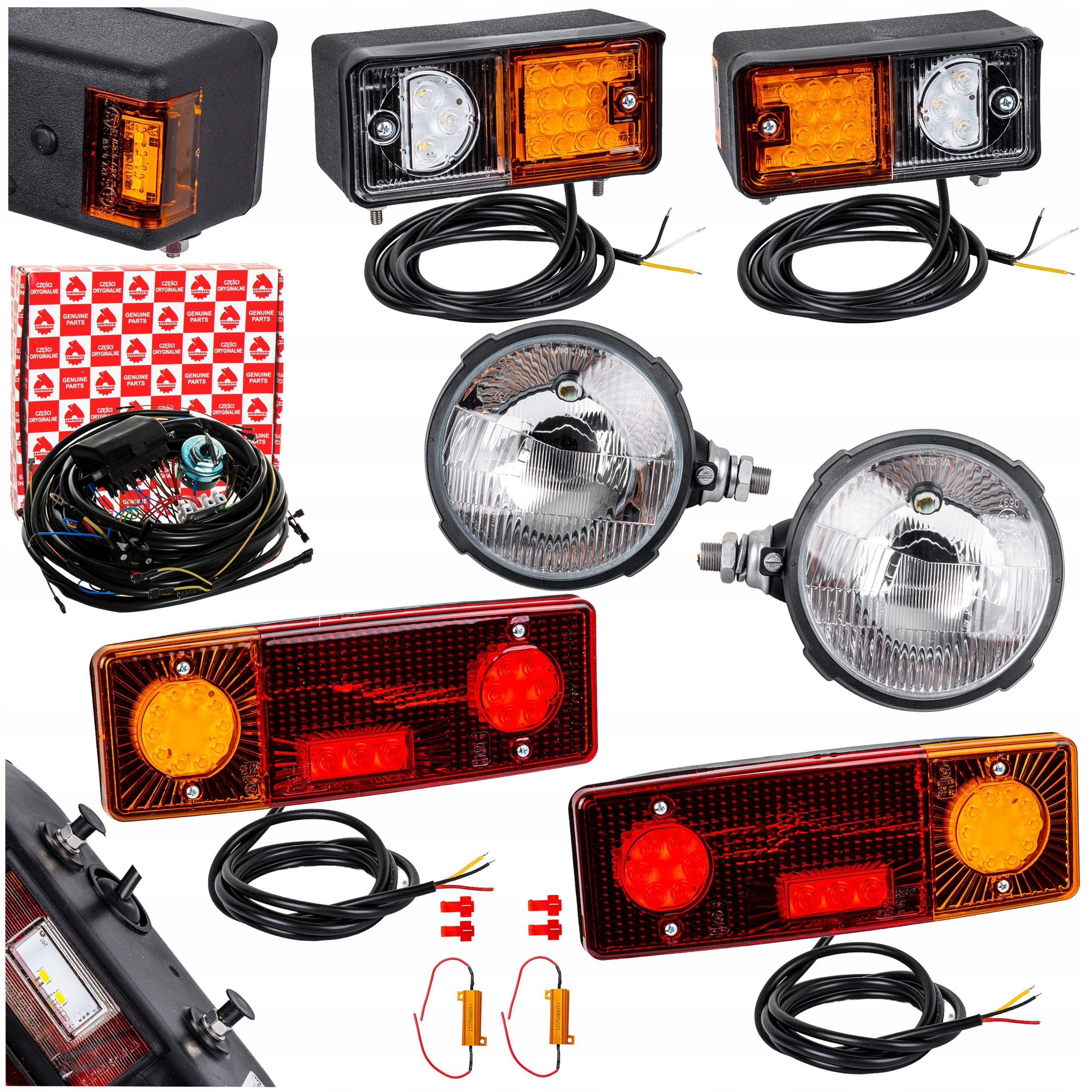 Elektrická instalace Ursus C-360 pod alternátor sada osvětlení